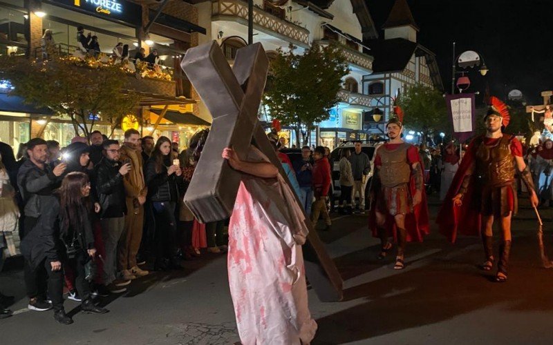 Procissão de Passos em Gramado em 2022