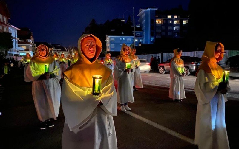 Procissão de Passos em Gramado em 2022