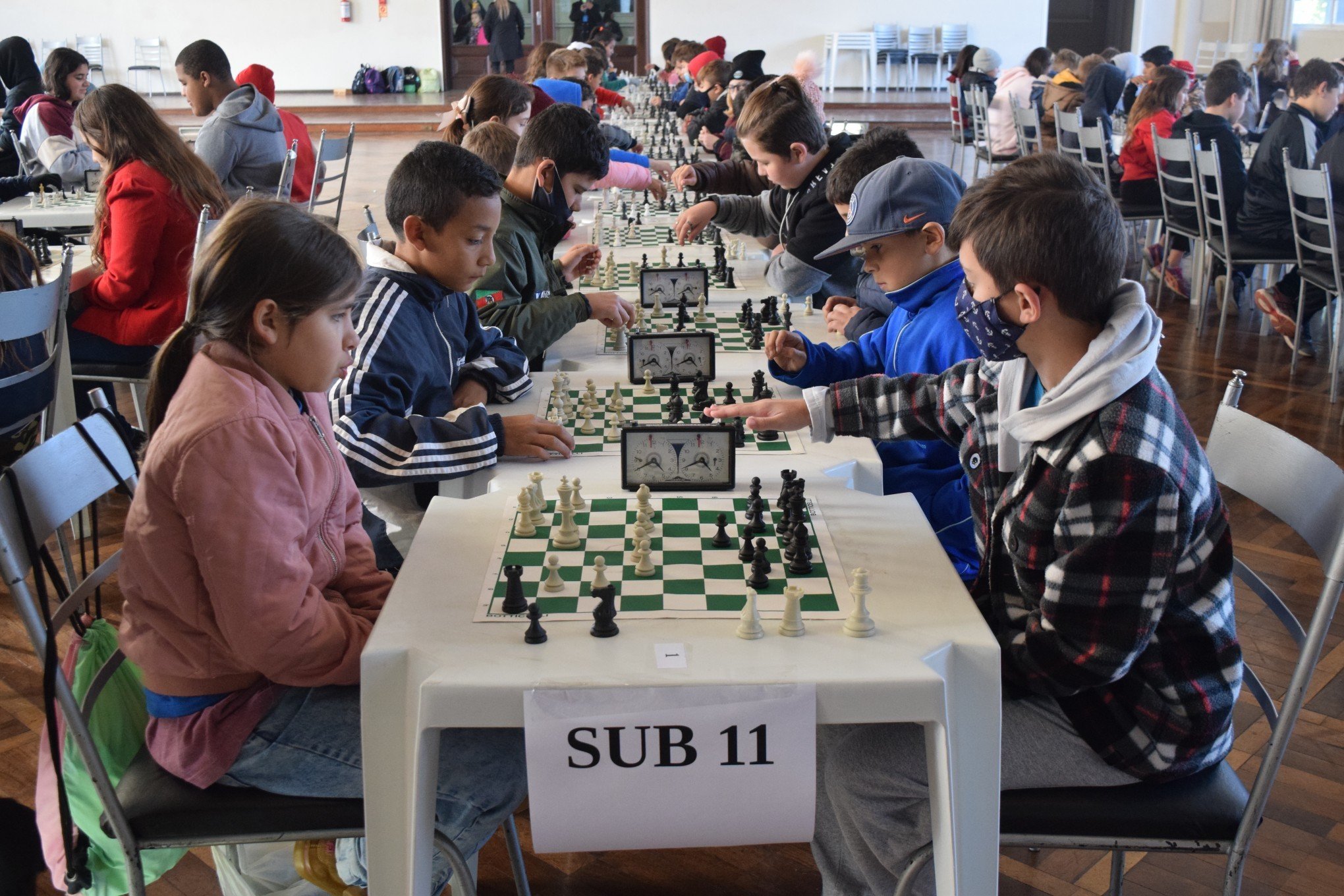 Semana será de xadrez e futsal nas olimpíadas escolares de Novo