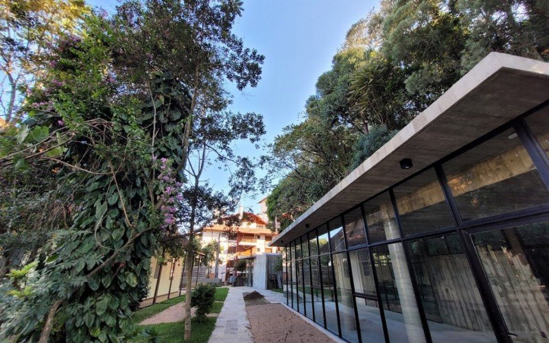 Cafeteria fica junto ao complexo do Museu Major Nicoletti Filho