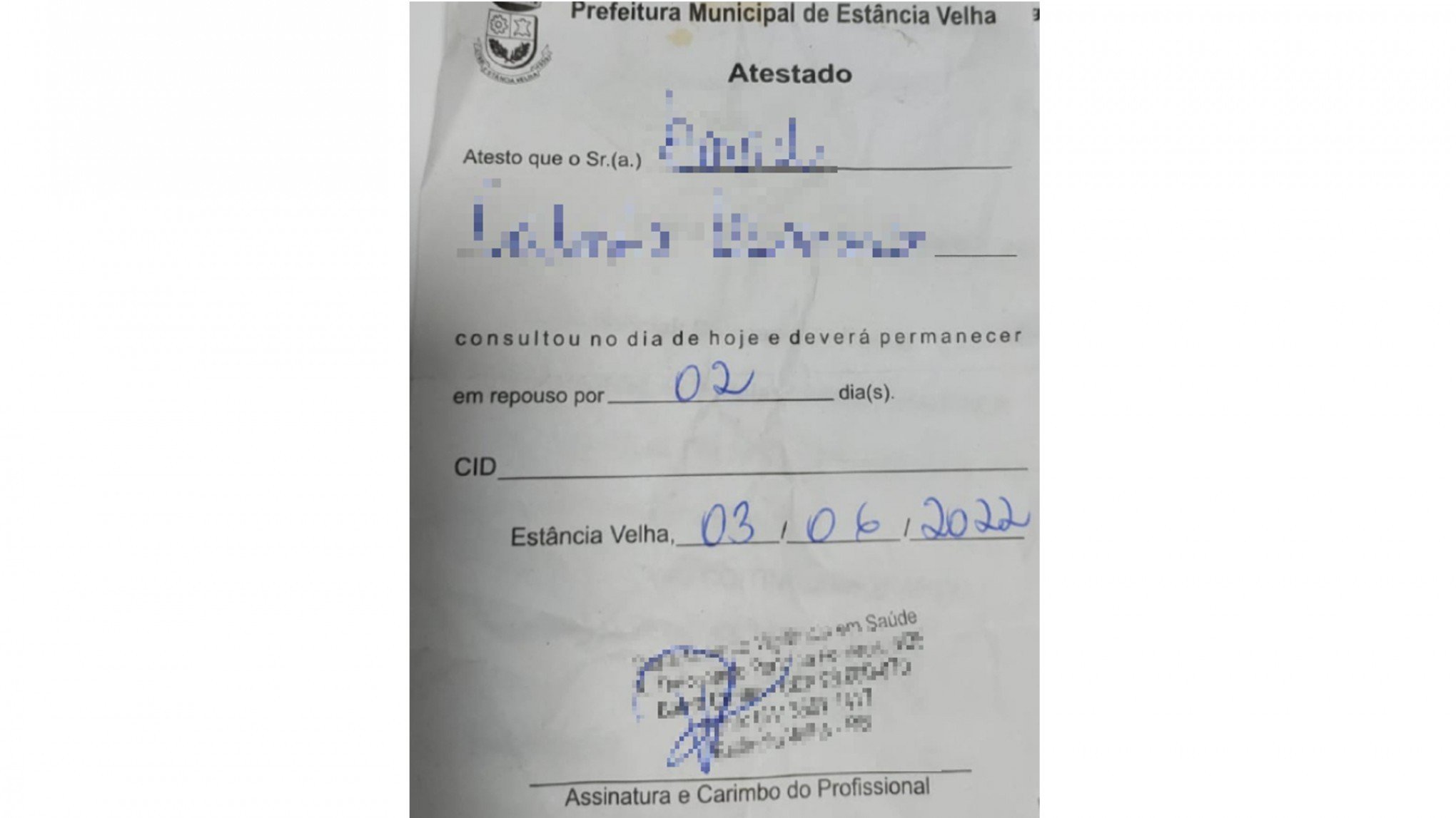 Funcion Rio Preso Em Canoas Por Apresentar Falso Atestado M Dico Regi O Jornal Vs