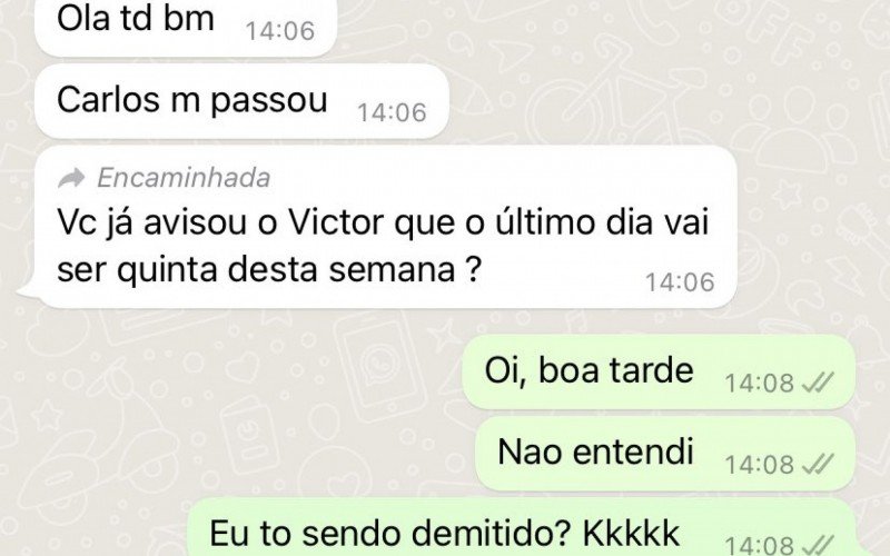 Médico gaúcho descobriu que seria demitido ao receber mensagem por engano  no WhatsApp - Rio Grande do Sul - Diário de Canoas