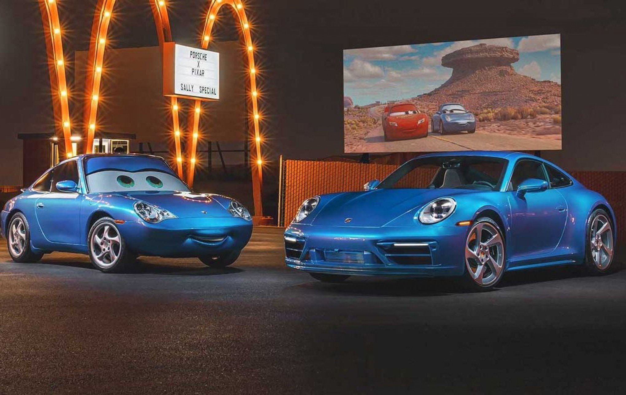 Porsche inspirado no filme 'Carros' vai a leilão para ajudar refugiados -  Mundo - Diário de Canoas