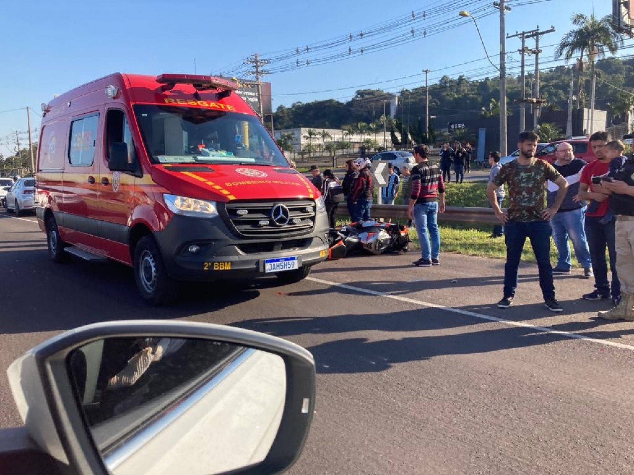 Acidente Causa Congestionamento Na Br 116 Região Diário De Canoas 