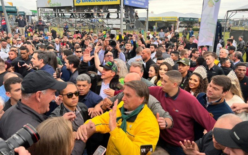 Visita do presidente Jair Bolsonaro Ã  Expointer nesta sexta-feira