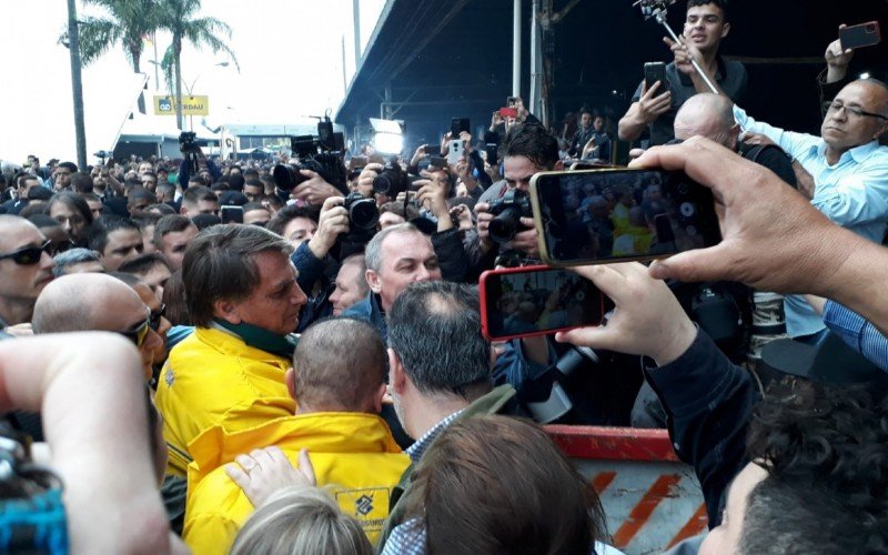 Visita do presidente Jair Bolsonaro Ã  Expointer nesta sexta-feira