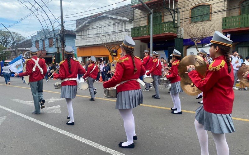 Desfile de 7 de setembro em Gramado