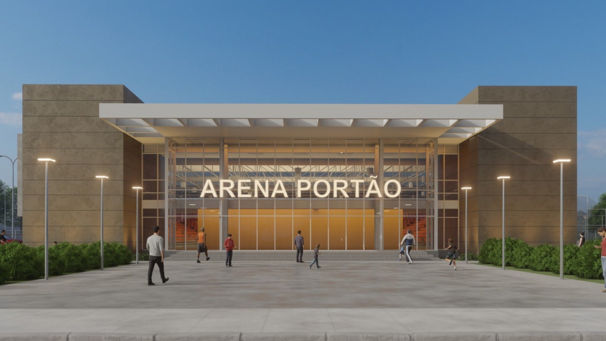 Portão projeta moderno complexo desportivo com investimento de R$15 milhões