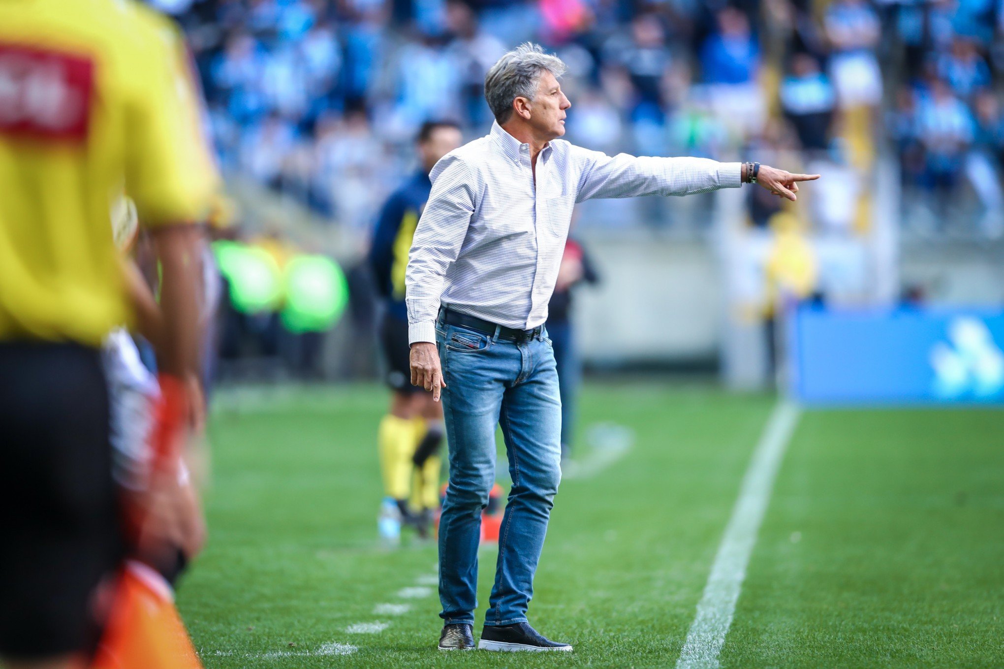 Renato Gaúcho e elenco do time principal se reapresentam no Grêmio