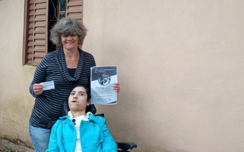 Ação busca recursos para ajudar Cleria e a filha | Jornal NH