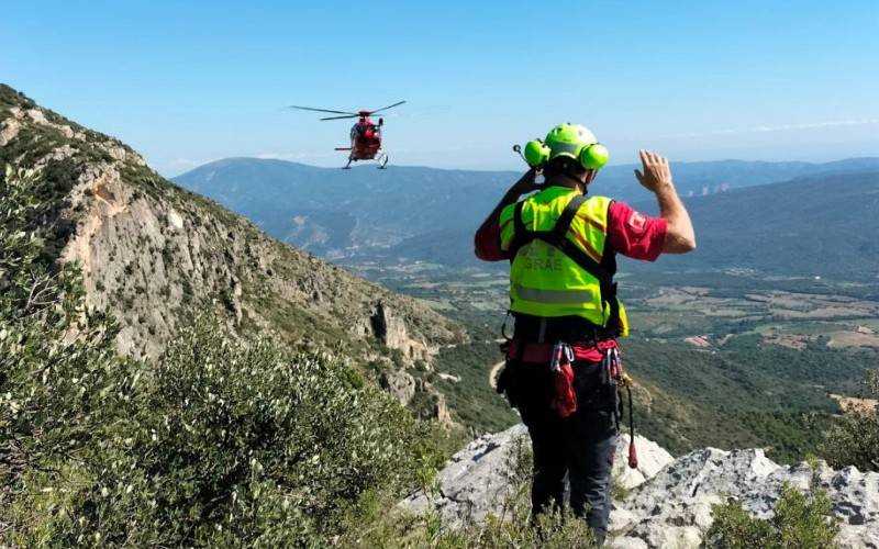 Rescue teams mobilized to locate sportsman after fall