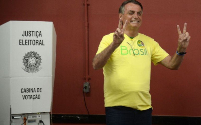 Jair Bolsonaro durante segundo turno da última eleição | Jornal NH