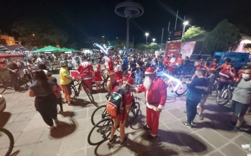 Eu Vou de Bike edição natalina deve ocorrer às 19h