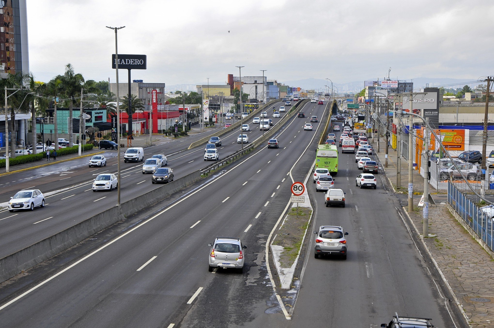 BR-116: Trecho da rodovia terá bloqueios a partir desta quinta-feira em Canoas; saiba onde