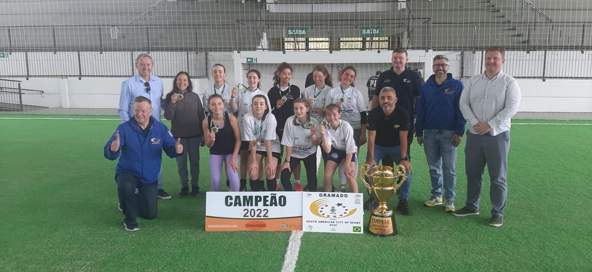 Jornal Jogo Sério - Inaugurada, com sucesso, a Escolinha de Futebol Atletas  do Futuro, no Jardim Orminda