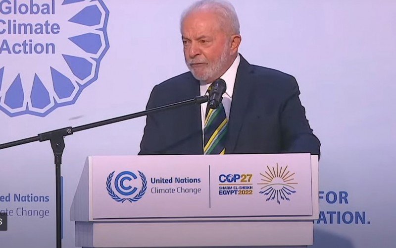 Lula participou da COP27 em 2022, no Egito