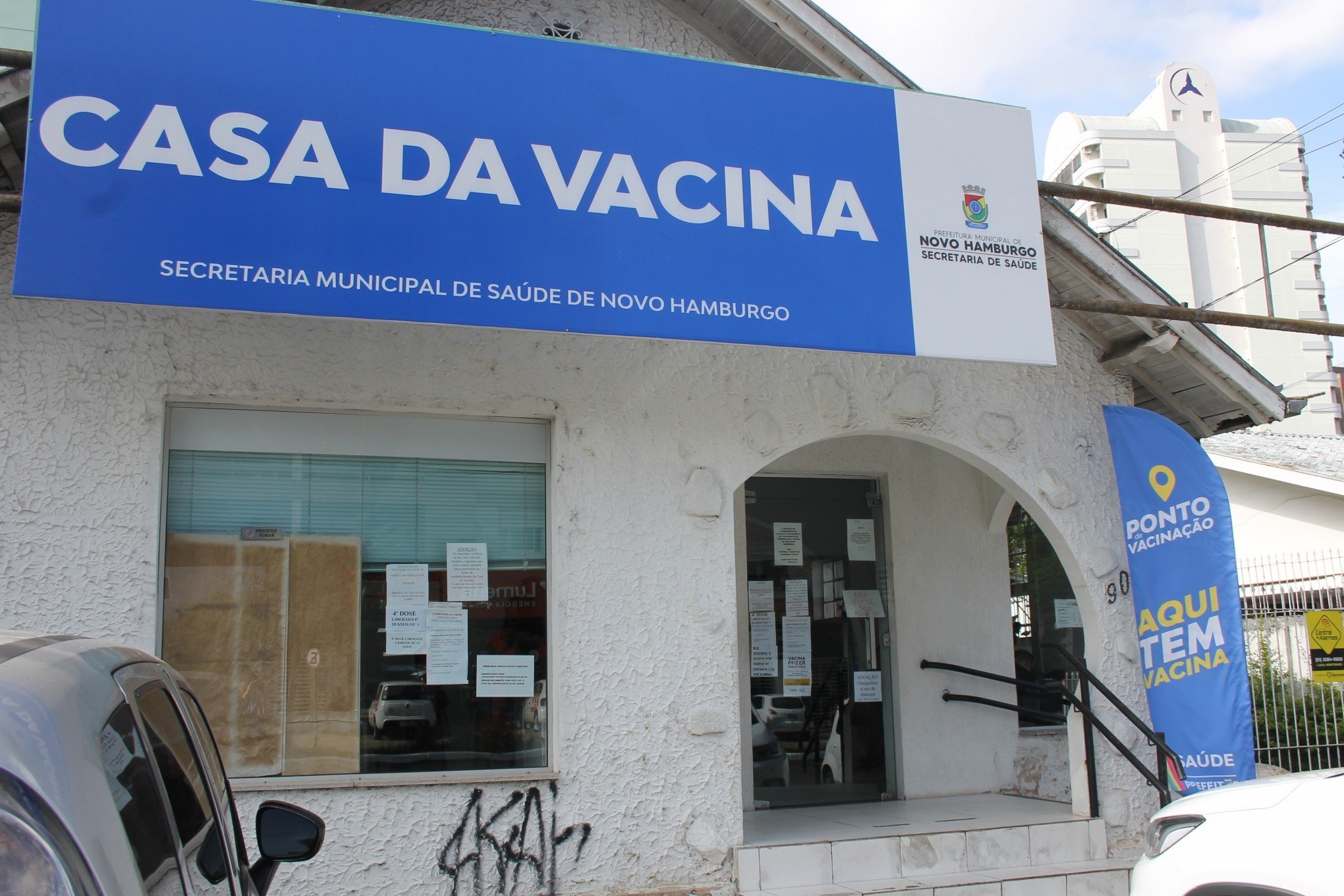 Casa da Vacina fica Avenida Cel. Frederico Link, nº 900, no bairro Rio Branco