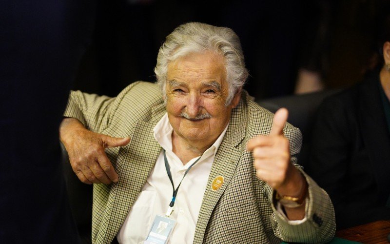 Chegada de autoridades ao Congresso Nacional para a posse do presidente eleito, Luiz InÃ¡cio Lula da Silva. Ex-Presidente do Uruguai, JosÃ© Mujica