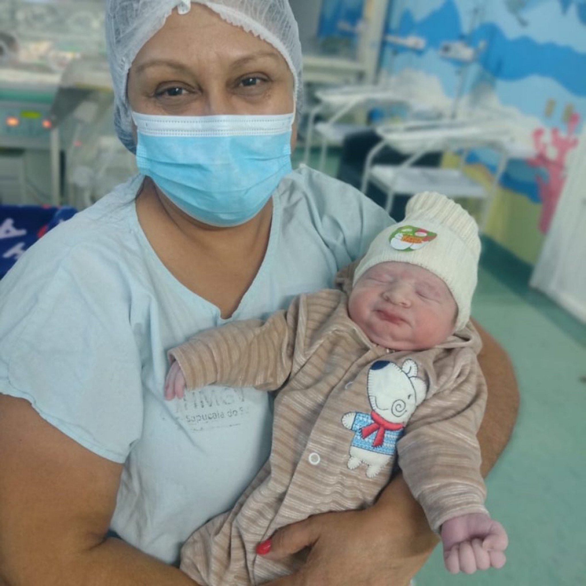 Pietro é o primeiro bebê nascido em Sapucaia do Sul em 2023