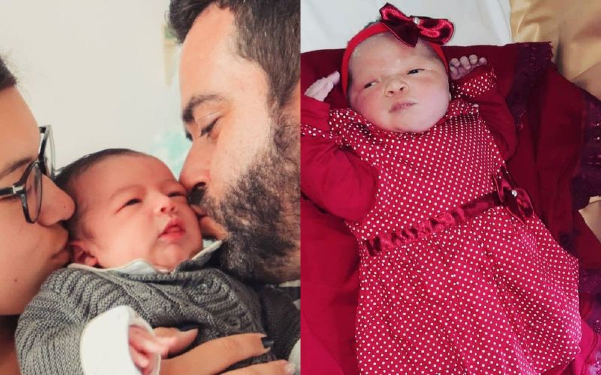 Lucca e Antonella são os primeiros bebês do ano de Gramado e Canela