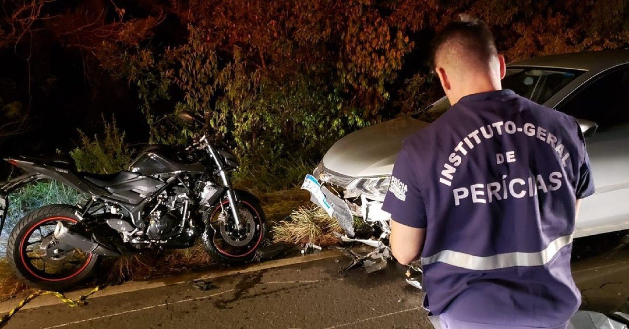 Mulher morre após queda de motocicleta na PR-482, em Cidade Gaúcha