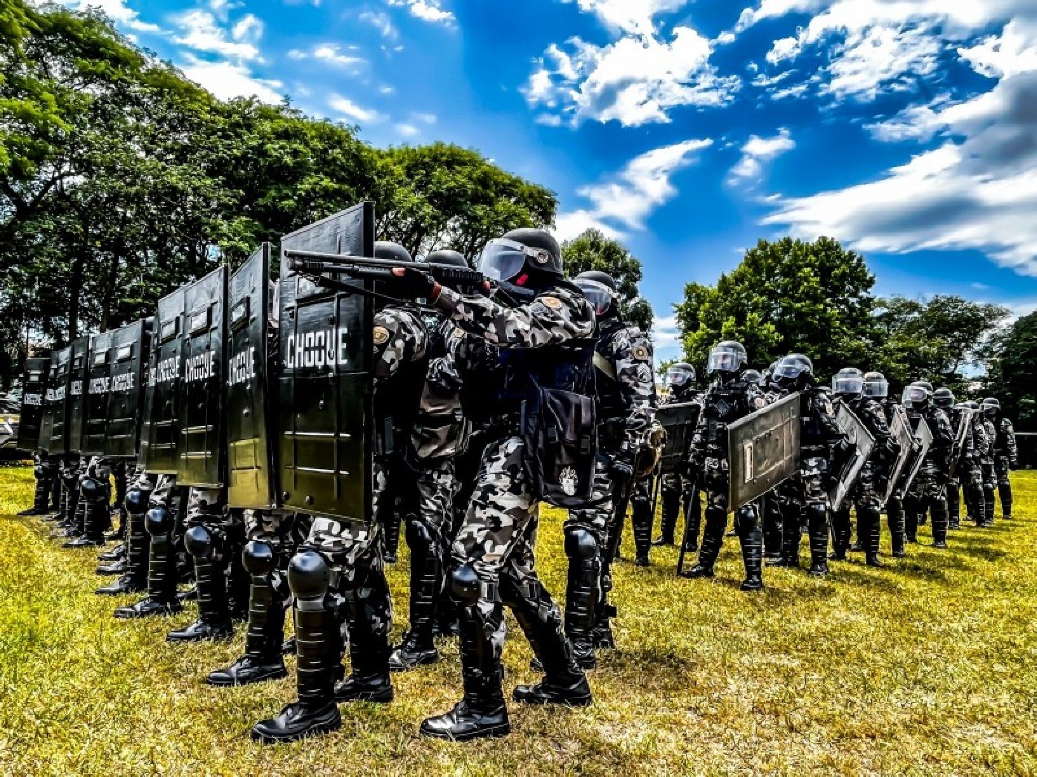 Policiais militares do RS são enviados a Brasília para reforçar segurança