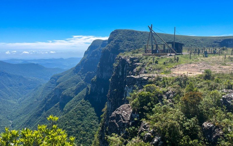 Criança cai do Cânion Fortaleza em Cambará do Sul