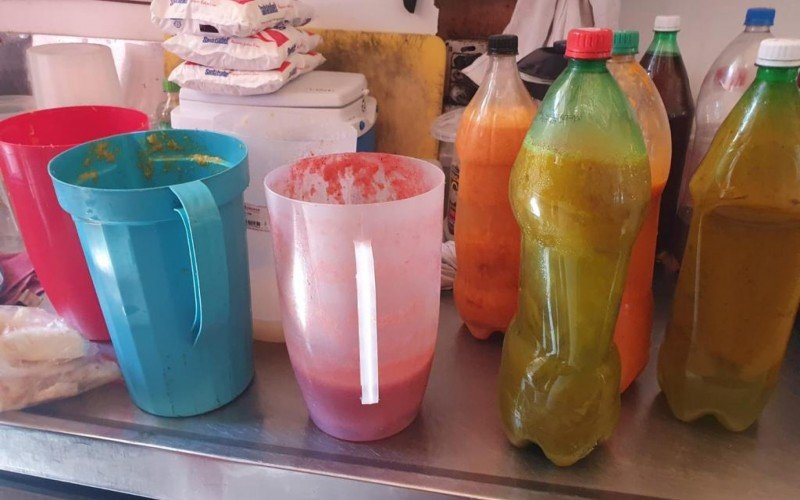 Alguns locais não tinha as condições de higiene apropriadas