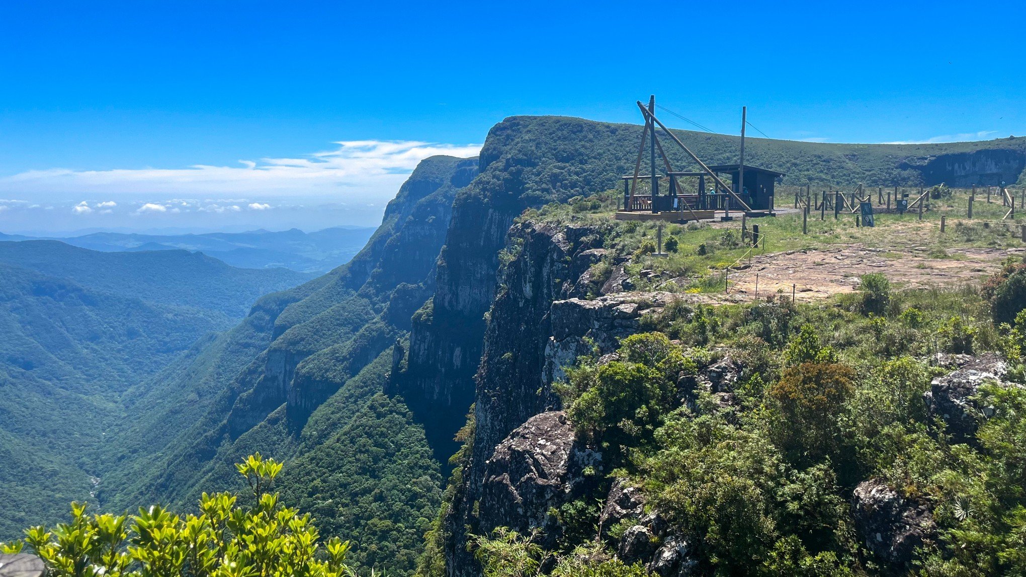 Criança cai no Cânion Fortaleza em Cambará do Sul