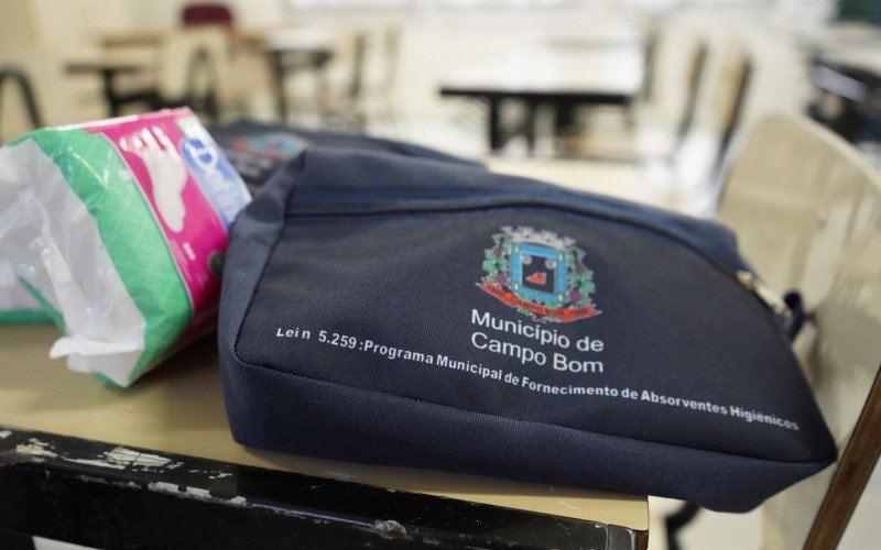 Estudantes de Campo Bom têm direito a absorventes gratuitos