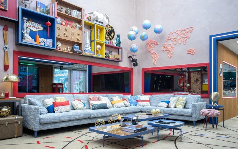 Conheça a decoração da Casa BBB 2023