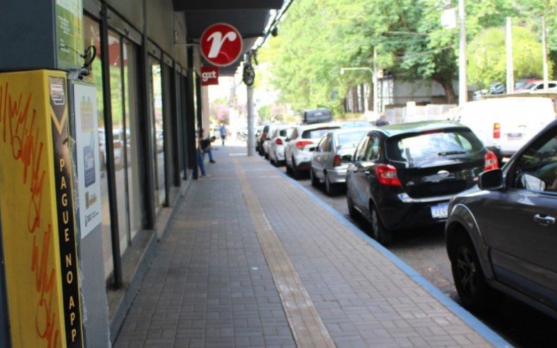 Estacionamento rotativo não tem cobrança, desde o início de dezembro, em Canoas