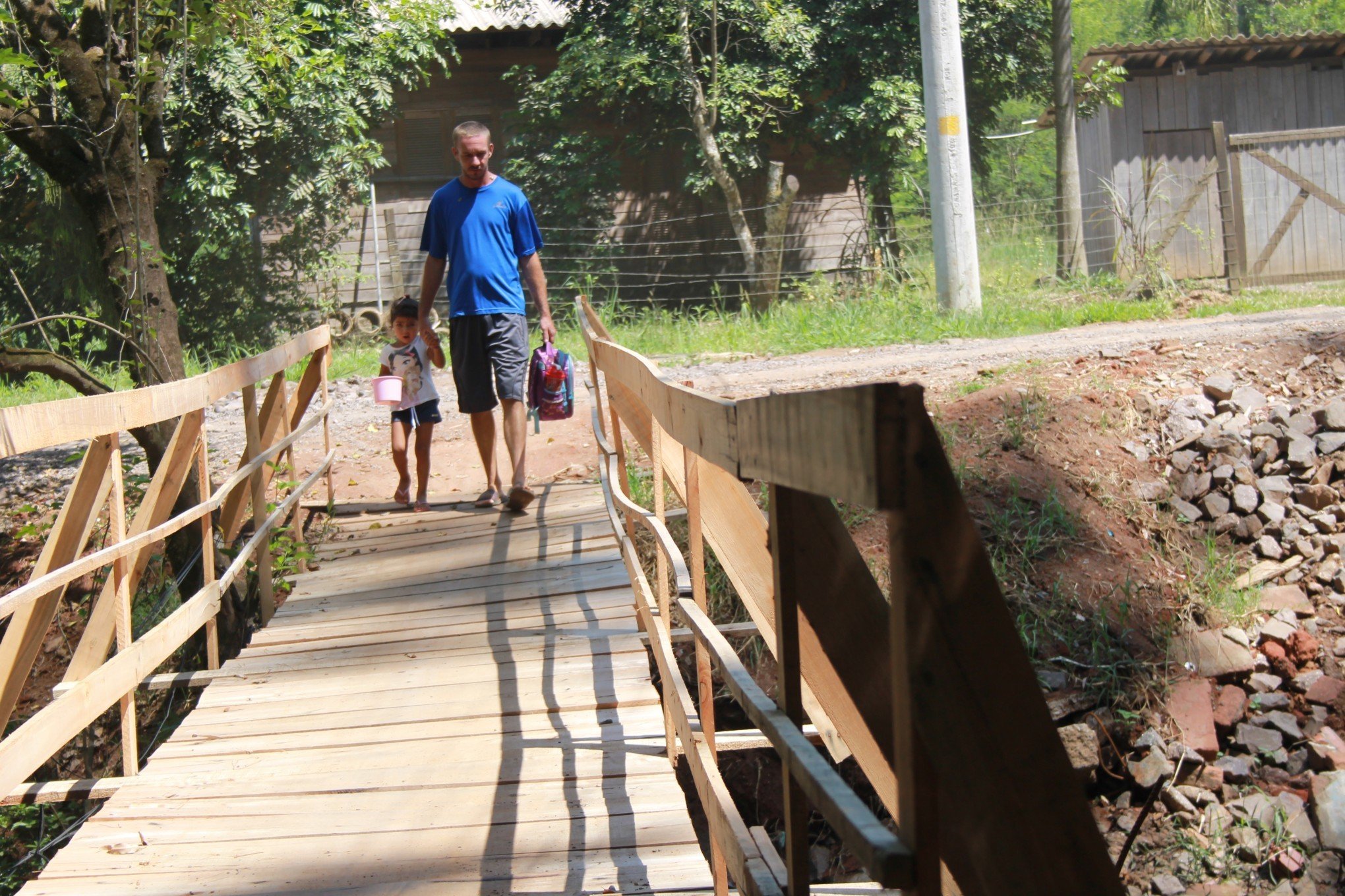 Atrasada e mais cara, obra de ponte em Estância Velha deve ser concluída até junho