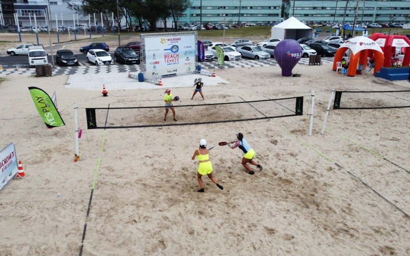 1º Torneio de Beach Tennis ABC 103.3, realizado neste fim de semana em Tramandaí