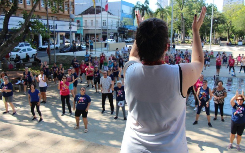 Aulão do PMI tomou a Praça do Imigrante