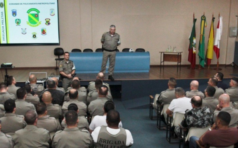 Coronel Gonçalves se reuniu com oficiais para passar instruções nesta sexta-feira (27)