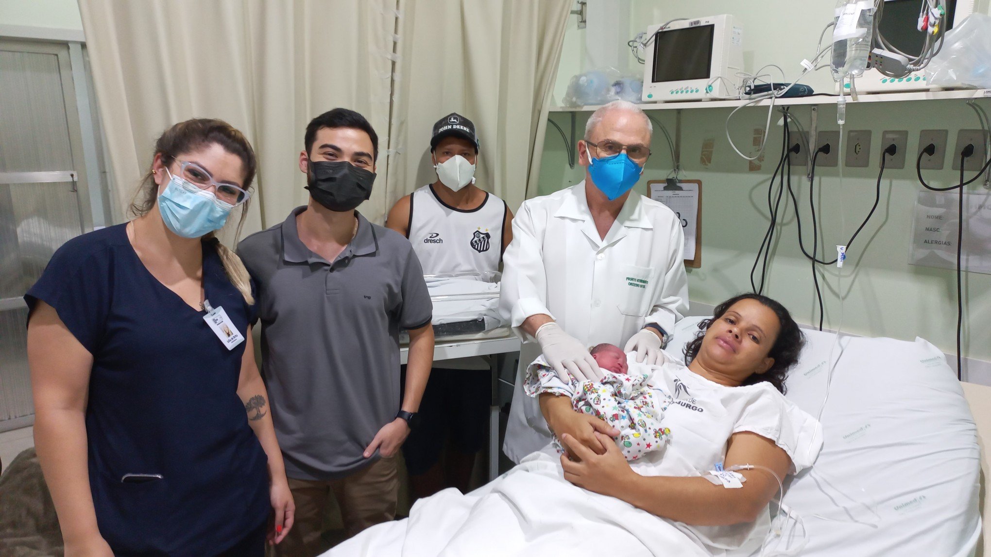 Depois de três anos, nasce um bebê no hospital de Estância Velha