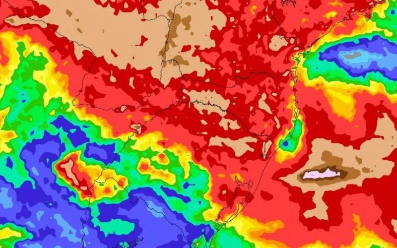 Semana começa com predomínio de tempo seco e termina com pancadas de chuva isoladas no RS