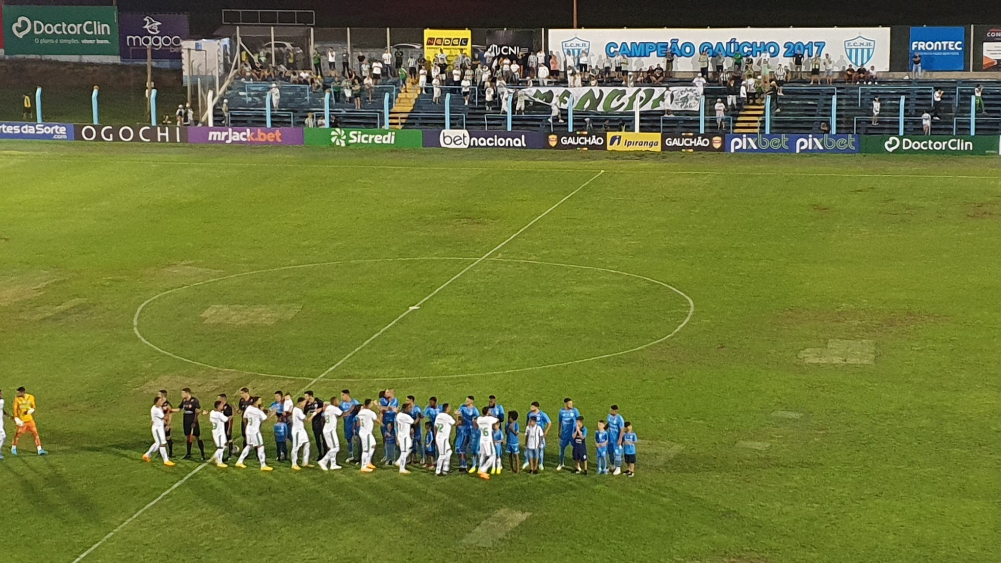 Noia e Juventude vão empatando por 0 a 0 no Estádio do Vale