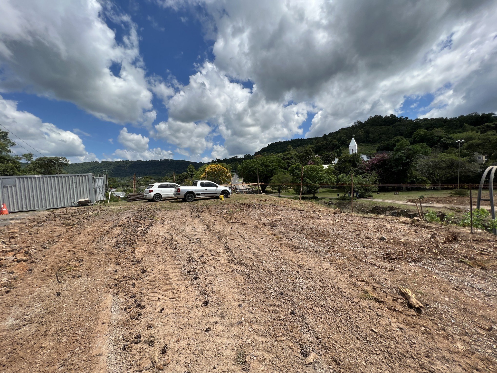 Obra para construção de viaduto na RS-115 é iniciada em Gramado