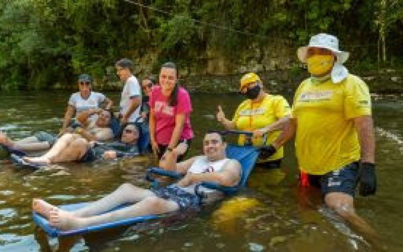 Tr&ecirc;s Coroas receber&aacute; evento com atividades de aventura para pessoas com defici&ecirc;ncia