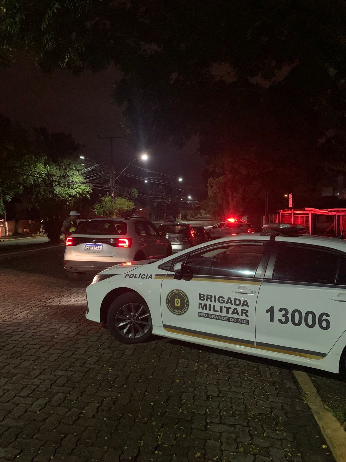 Brigada Militar efetuou barreiras táticas em São Leopoldo