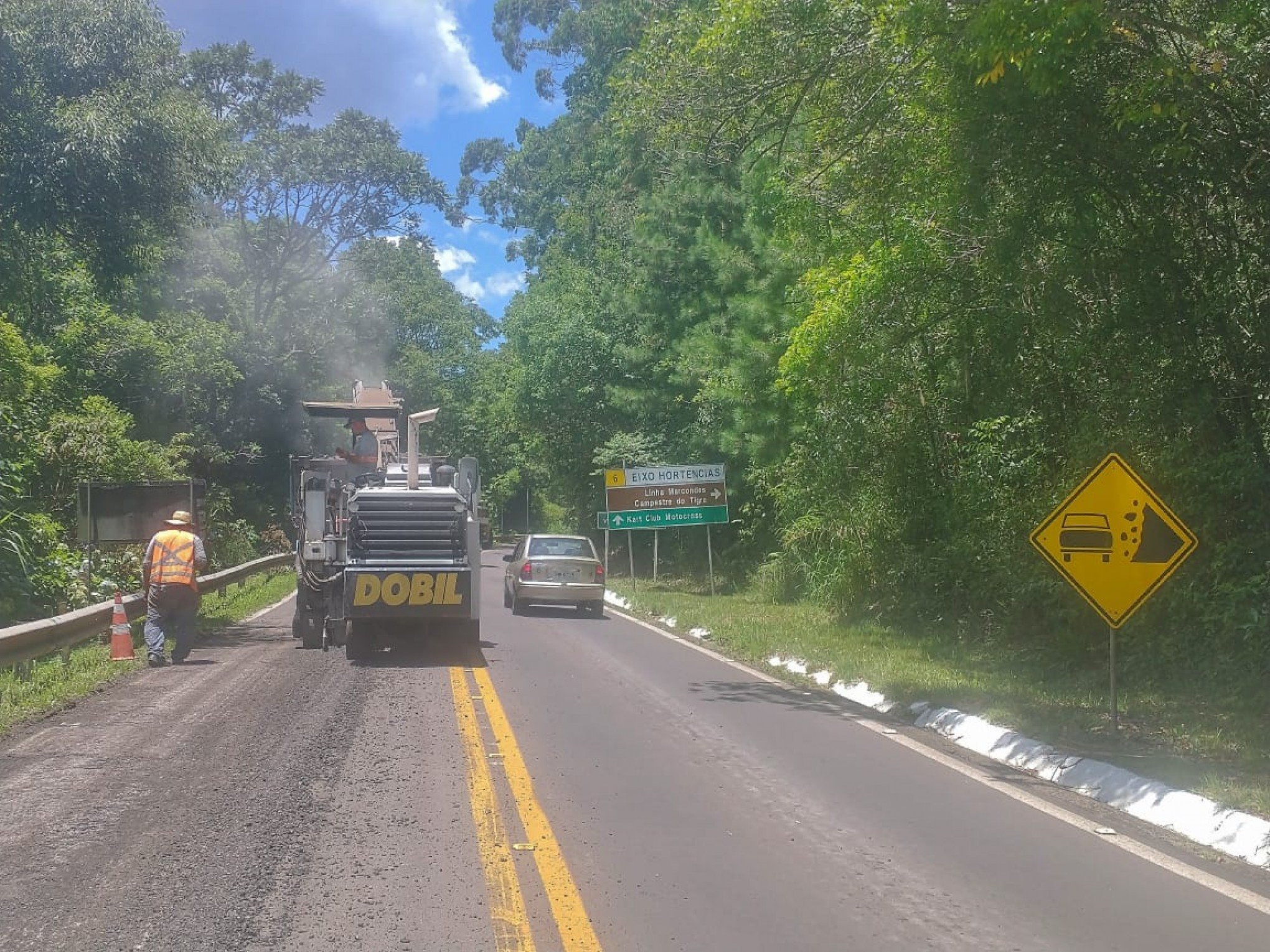 rodovias da Serra e Hortênsias nesta