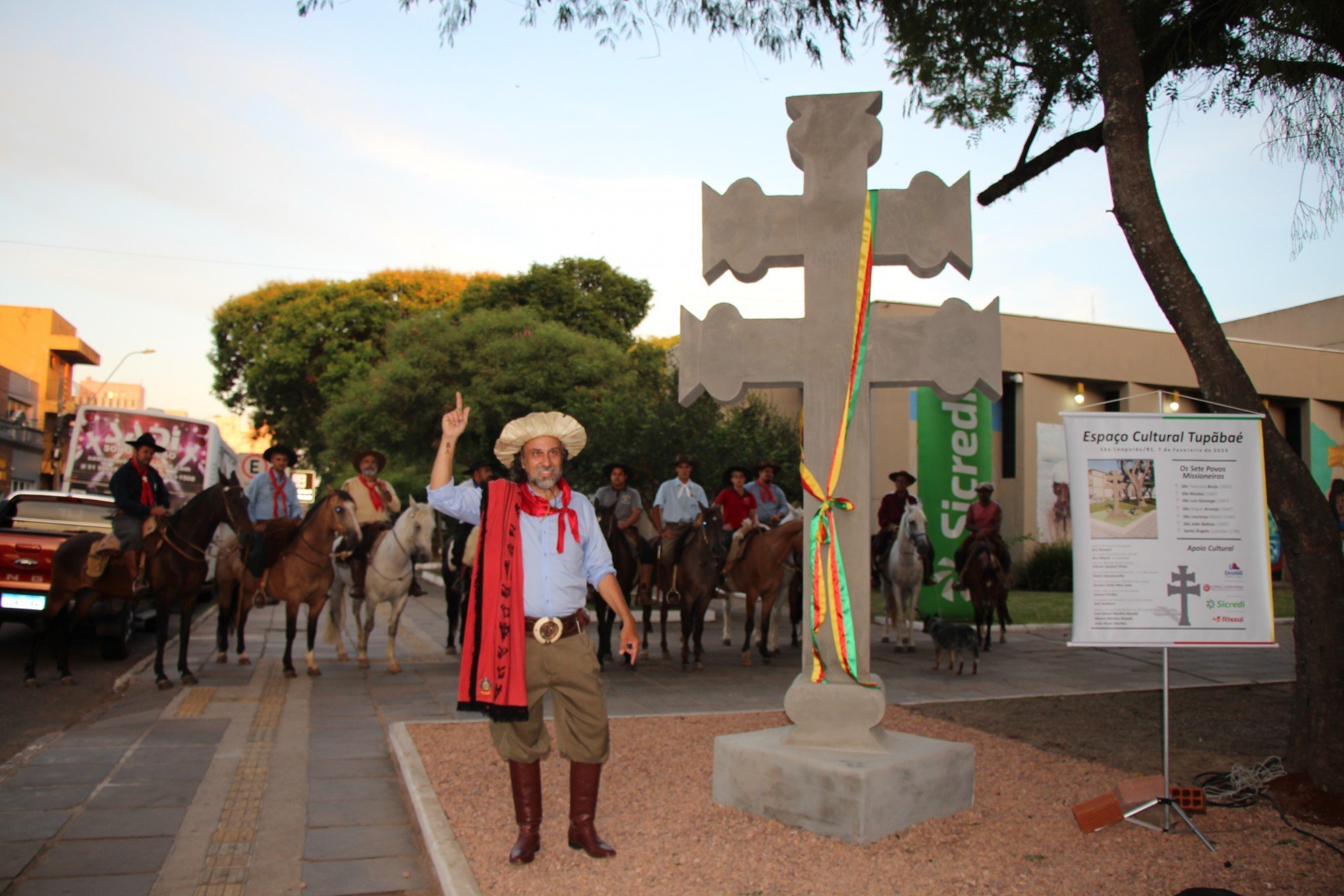 Monumento resgata os sete povos das Missões em São Leopoldo