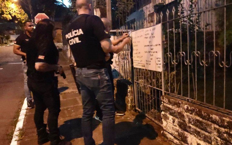 Oito são presos em investigação da Polícia contra facção do Vale do Sinos