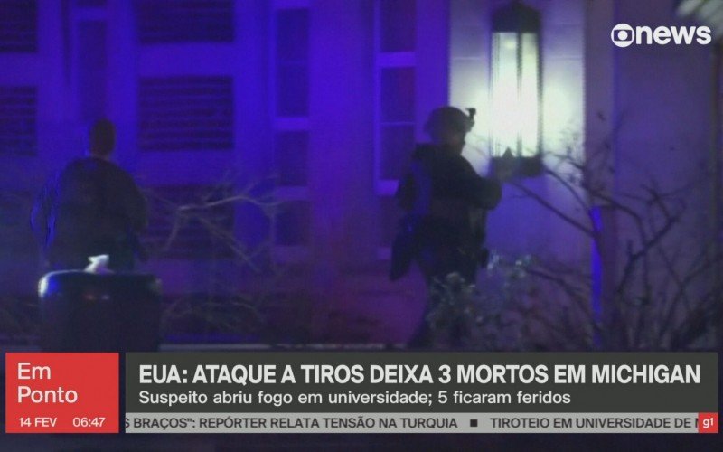 Três são mortos e cinco ficam feridos em ataque a tiros em universidade dos Estados Unidos