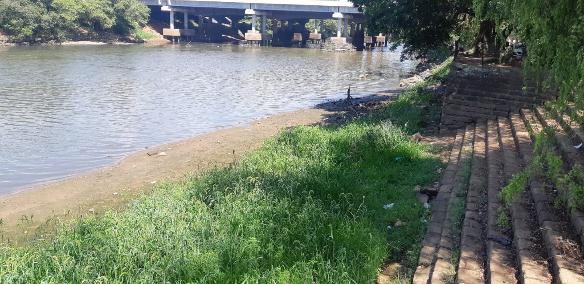 Depois da chuva, nível do Sinos atinge os 95 centímetros em São Leopoldo