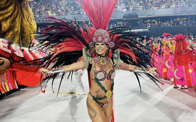A Estácio de Sá, tradicional escola do território que é berço do samba, não repetiu a grandeza contumaz de suas apresentações
