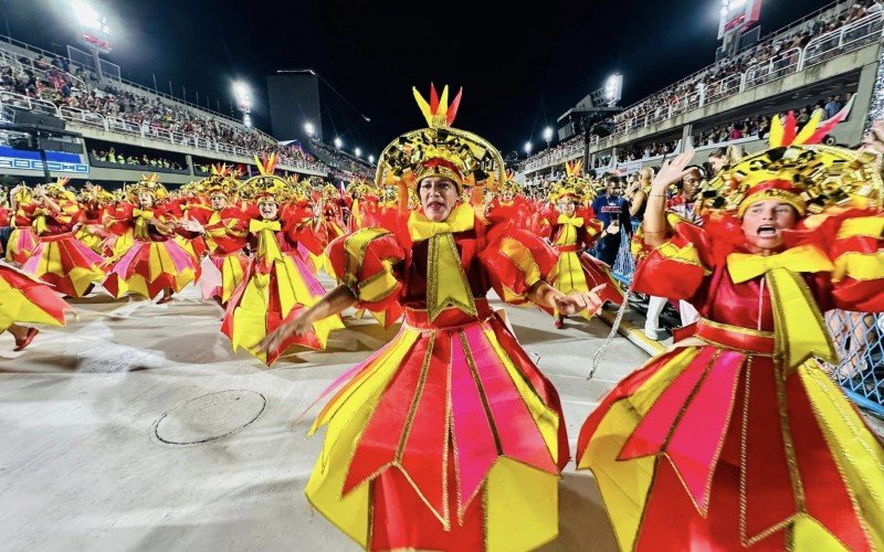 A Estácio de Sá, tradicional escola do território que é berço do samba, não repetiu a grandeza contumaz de suas apresentações