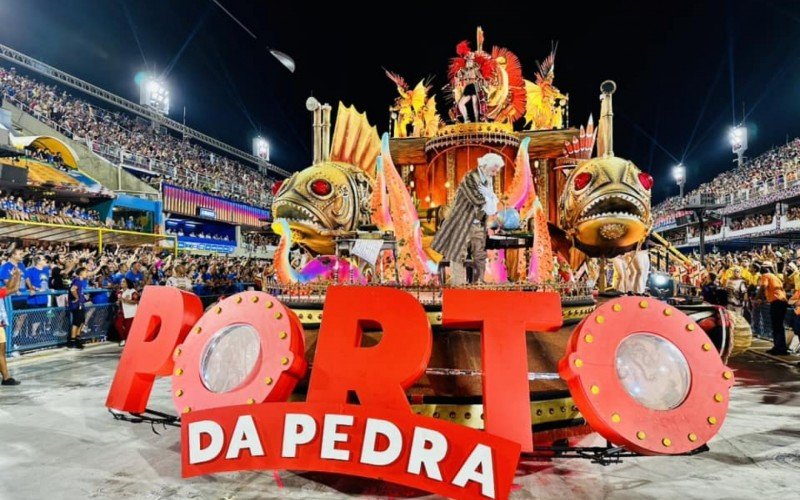 Desfile das escolas de samba do carnaval 2023